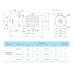 Насос многоступенчатый горизонтальный CNP CHL4-20LSWSC 0,37кВт 3х220В/3х380В PN 10 70гр., нержавеющая сталь