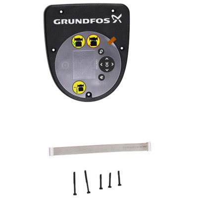 Grundfos KIT, Cover cpl. w. displayboard 200W