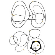 Grundfos KIT, repair o-ring, DWK 22-30kW NBR