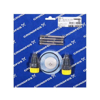 Grundfos KIT, valve/diaph. SD-L-PVC/T/C-1