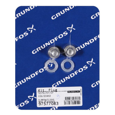 Grundfos KIT, cap screw /washer f oil chamber