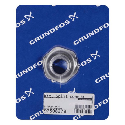 Grundfos KIT, Split cone w. nut cpl.