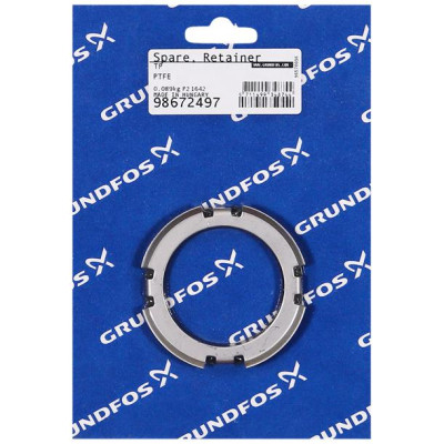 Grundfos Spare, Retainer with PTFE neckring