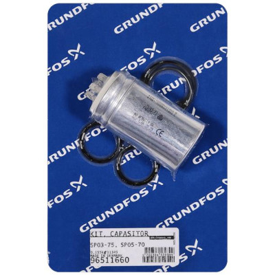 Grundfos KIT, Capacitor SPO3-75, SPO5-70