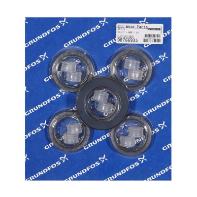 Grundfos KIT, Wear Parts SP7/9, D12,7, NBR,10 stg