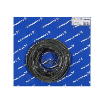 Grundfos KIT, O-ring set for dry motor NBR