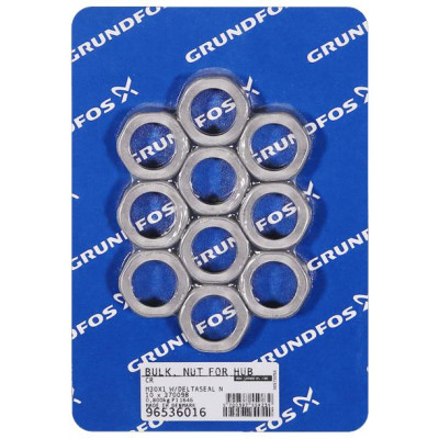 Grundfos BULK - Nut for hub M30x1 w/deltaseal N (10 pcs)