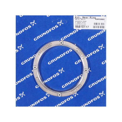 Grundfos KIT, Wear Ring D100x10 1.4408/PTFE M5x8
