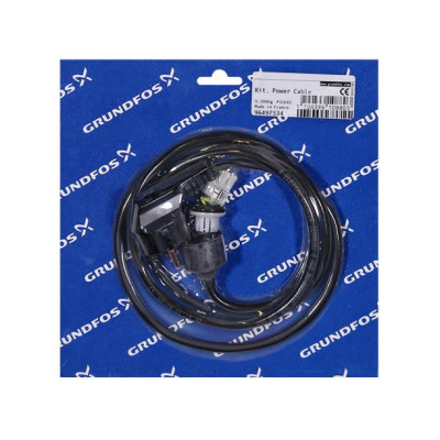 Grundfos KIT, power cord Schuko cpl.