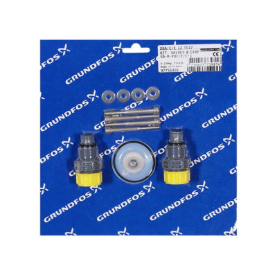 Grundfos KIT, valve/diaph. SD-M-PVC/E/C-1