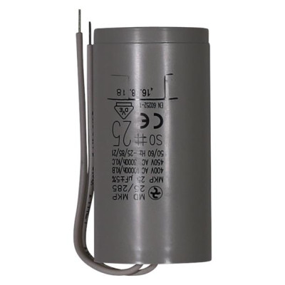 Grundfos KIT, Capacitor, 25MF 400V,MG71,MG80