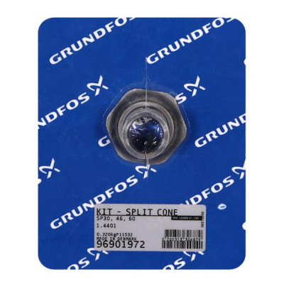 Grundfos KIT, Split cone w. nut cpl.SP30 N 1pc