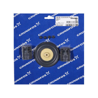 Grundfos KIT, valve/diaphragm DME60 PP/V/C spring