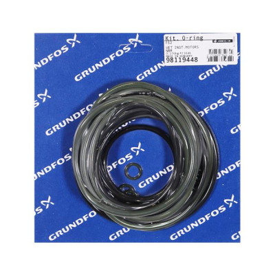 Grundfos KIT, O-ring set for wet motor NBR