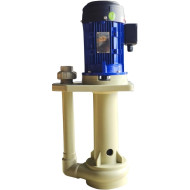 Полупогружной химический насос Ампика ХМВП-6/12П-1,5-АМ 411 мм