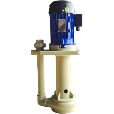 Полупогружной химический насос Ампика ХМВП-6/12П-1,5-АМ 411 мм