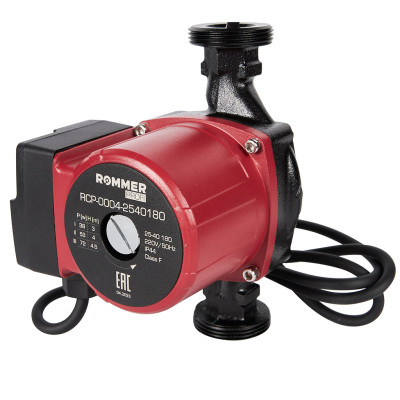 Циркуляционный насос ROMMER RCP-0004 25/40-180