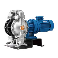 Мембранный насос Ампика с электроприводом МН-25/7-AL/PTFE