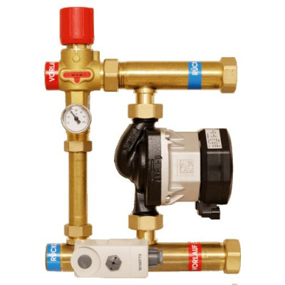 Узел смешения Watts ISOTHERM, с термосмесителем, DN25, 15 кВт.