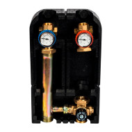 Насосная группа Stout с термостатическим смесительным клапаном 1" без насоса