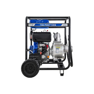 Мотопомпа дизельная TSS PDST100E (электростартер АКБ)