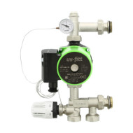 Насосно-смесительная группа Uni-Fitt SOLOMIX MINI с наружной резьбой 1" с насосом Uni-Fitt ECP 15/60 130