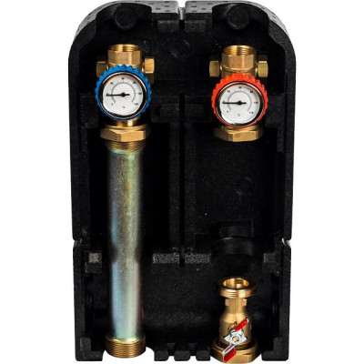 Насосная группа STOUT без смесителя 1" без насоса (в теплоизоляции)