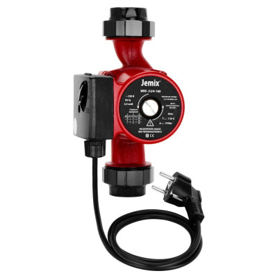 Циркуляционный насос JEMIX WRS 32/8-180 ( W-248/230/150Вт, H-8м,Q-150/120/60л/мин, подкл 1 1/4")