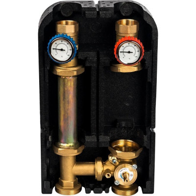 Насосная группа STOUT со смесителем1 1/4" без насоса (в теплоизоляции Италия SDG-0007-003201)