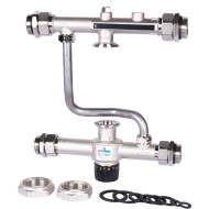 Насосно-смесительный узел Stout с термостатическим клапаном 30-60°C без насоса без насоса