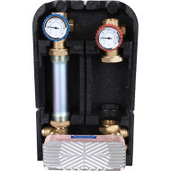 Насосная группа Stout с теплообменником тип SDG-0038 без насоса т/о 34 пл.