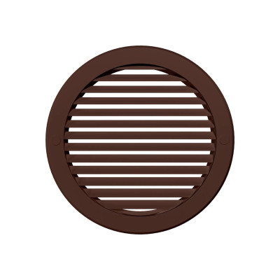 Решетка накл. ERA 16РКН, коричневая