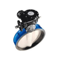 Затвор Benarmo поворот чуг EPDM Ду600 Ру10/16 ред п/эл д/чуг EURO