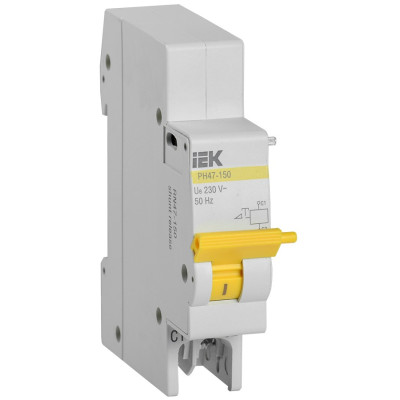 Расцепитель независимый IEK РН47-150 на DIN-рейку для ВА47-150 IEK MVA50D-RN