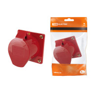 Розетка скрытая TDM ELECTRIC 424 3Р+РЕ 32А 380В IP44
