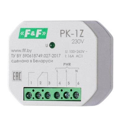 Реле электромагнитное F&F PK-1Z 230