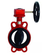 Дисковый поворотный затвор ADL Гранвэл межфланцевый ЗПТС-FL-3 с редуктором