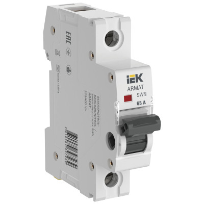 Выключатель нагрузки ARMAT SWN 1P 63А IEK