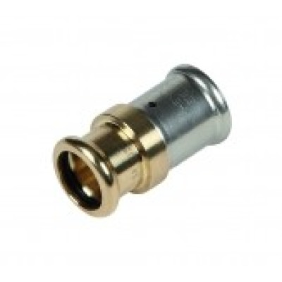 Адаптер Henco латунь пресс V, M и SA-профиль