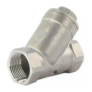 Фильтр сетчатый Dn.ru FMY3232P-T 1 1/4ʺ Ду32 Ру16, Y-образный, корпус - нержавеющая сталь 316, резьбовой