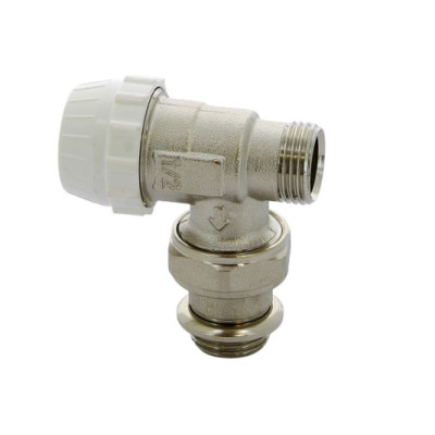 Вентиль НН 1/2' термостатический угловой с разъемным соединением