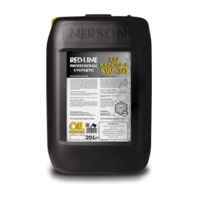 Моторное масло NERSON OIL Red Line Professional synthetic SN/GF-5 5W-30 20л