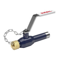 Шаровой кран NAVAL для воды наружная резьба с пробкой DN 15, PN 40