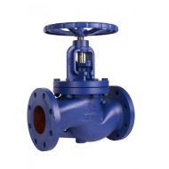 Вентиль запорный сальниковый Rushwork DN100, PN16, корпус - GJL-250 (GG25), клапан - AISI420, уплотнение - AISI420, Ф/Ф, штурвал