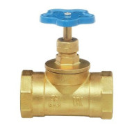 Клапан запорный латунь 15б3р Ду32 Ру25 м/м БАЗ