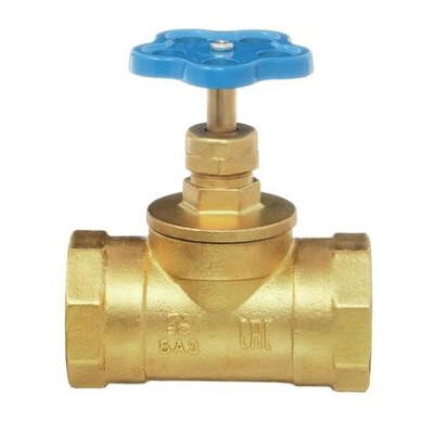 Клапан запорный латунь 15б3р Ду32 Ру25 м/м БАЗ
