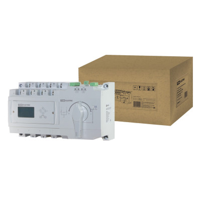 Устройство автоматического ввода резерва TDM ELECTRIC АВР-ПНД 4П 160А 380В с дисплеем