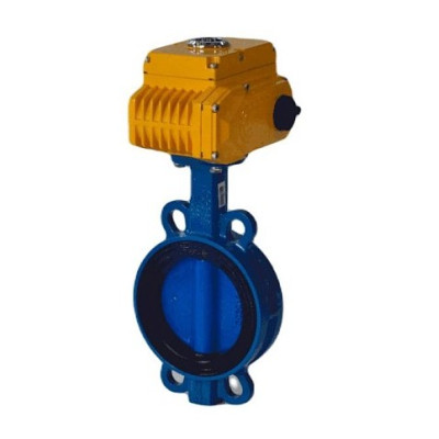Затвор поворотный чугун EPDM Ду125 Ру16 эл/п 220В д/чуг EURO Benarmo