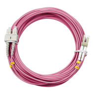 Оптический патч-корд LC-SC Cabeus FOP-50-OM4-LC-SC-15m 50/125 (ОМ4) 15 метров