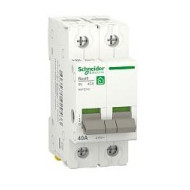 Выключатель нагрузки RESI9 (мод. рубильник) 40А 2P Schneider Electric R9PS240